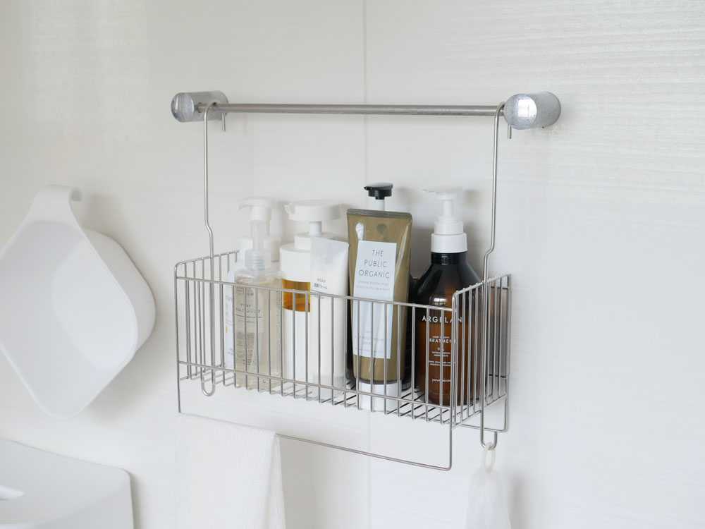 【Hinata Life】連結もできる引っかけお風呂バスケット