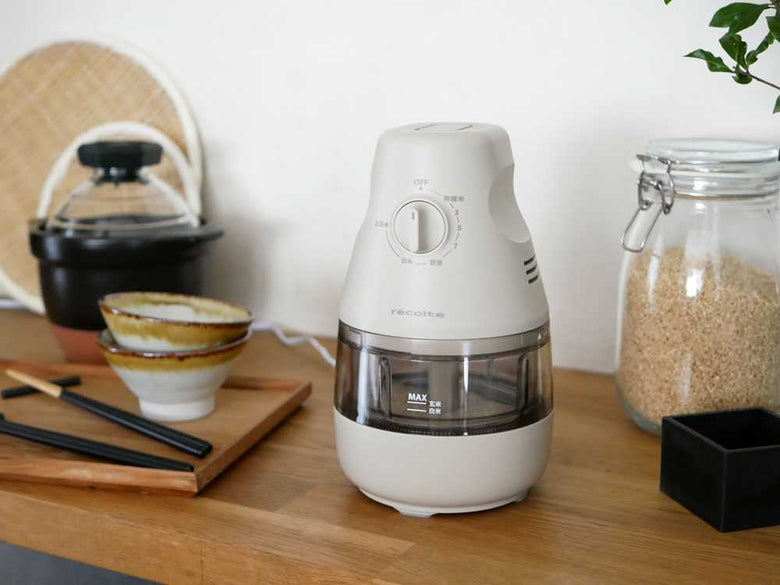 【recolte】コンパクト精米機