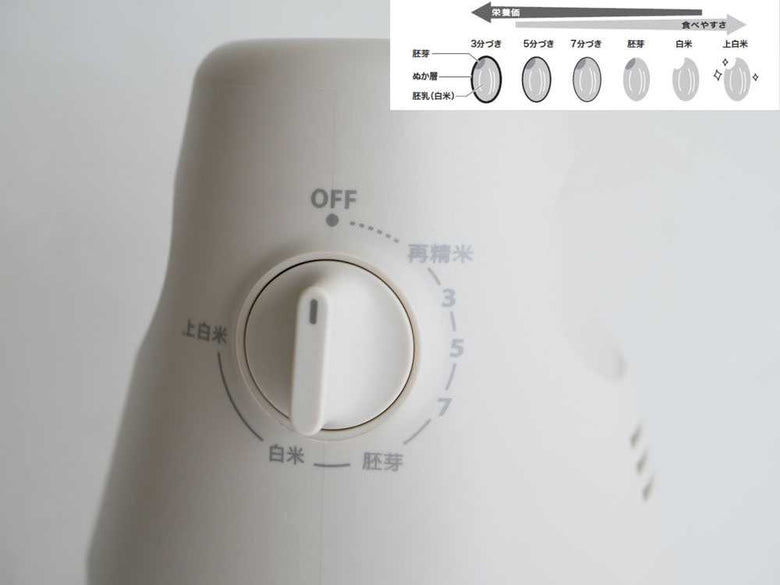 【recolte】コンパクト精米機