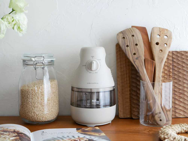 【recolte】コンパクト精米機