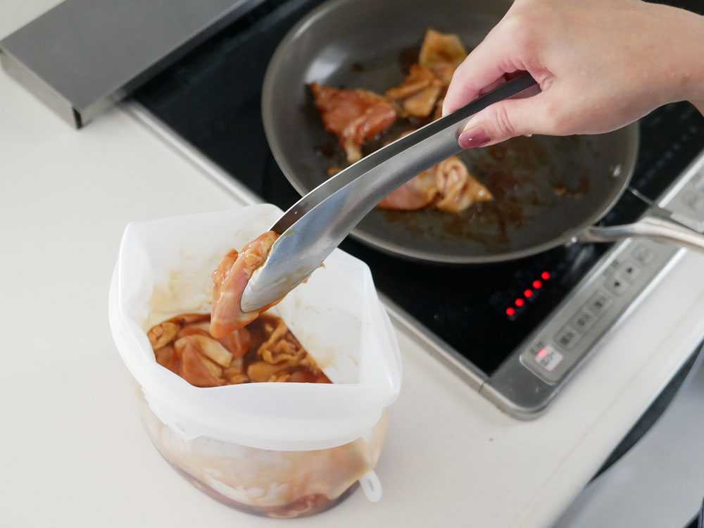 【コジット】大きくひらくシリコンクックバッグ / 2個組の仕様シーン13