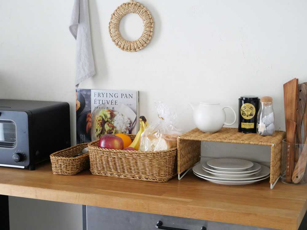 【Creer/クレエ】ユティルナイール　キッチンストレージシリーズ