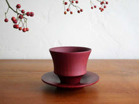 HACHI ソーサー付き / ブラウン