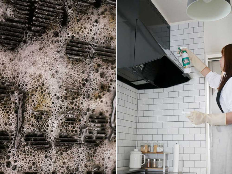 油汚れを浮かせて落とすゼロオイルクリーン