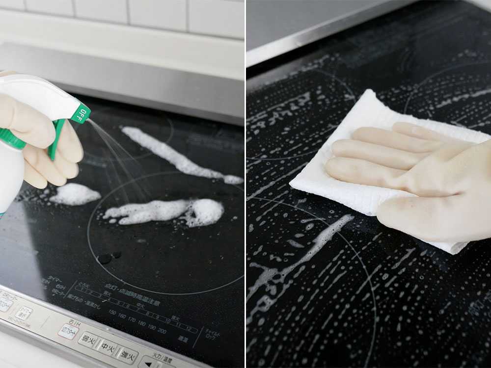 油汚れを浮かせて落とすゼロオイルクリーン