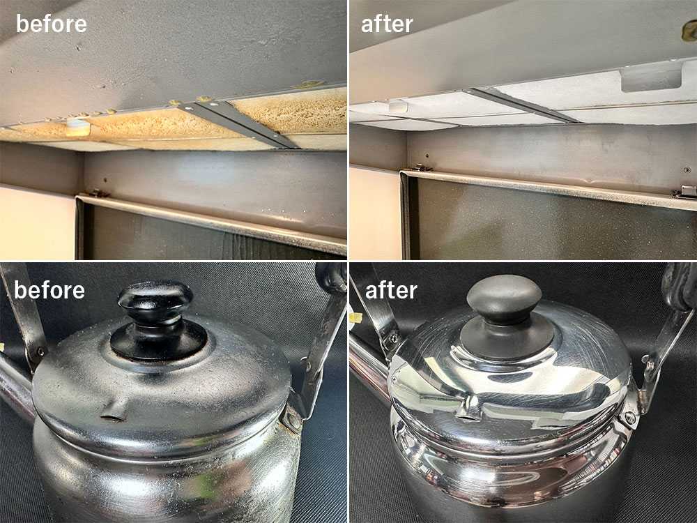 油汚れを浮かせて落とすゼロオイルクリーン