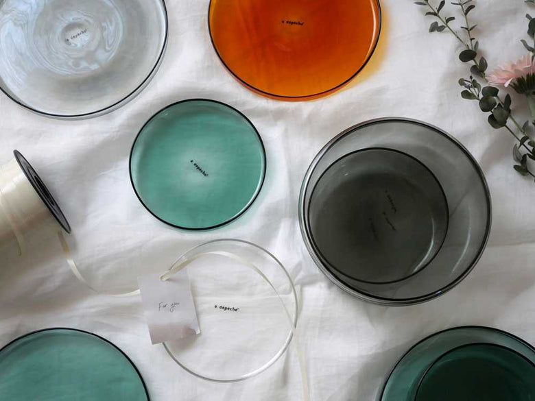 【adepeche/アデペシュ】ガラスの器　noon collection