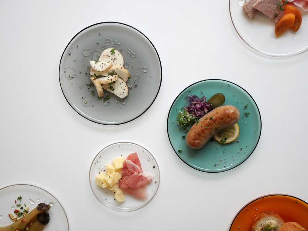 【adepeche/アデペシュ】ガラスの器　noon collection