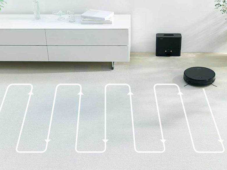 【AiMY/エイミー】集塵機能付き高性能ロボットクリーナー 本体 / 《紙パック5枚付き - HinataLife特別セット》の仕様シーン3