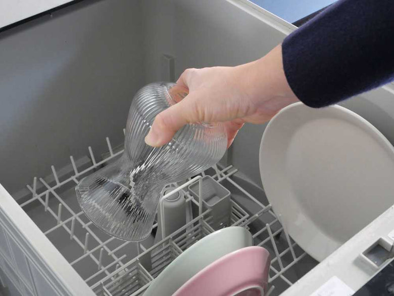 【adepeche/アデペシュ】ガラス×ウォールナットのカップ/カラフェnoon collection