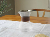 ガラス×ウォールナットのカラフェ noon collection / ナチュラル