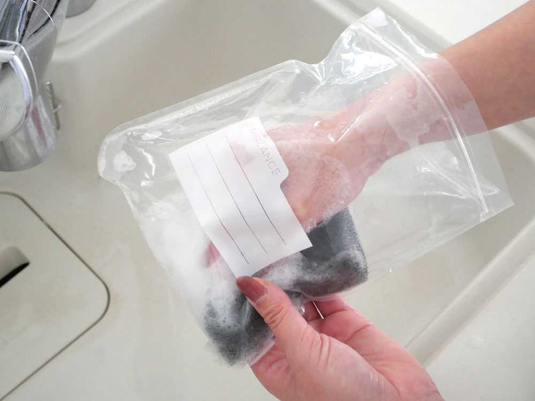 【EMBALANCE/エンバランス】食材を美味しく保つ保存容器 ジッパーバッグ / バラエティ×2(14枚セット)の仕様シーン7