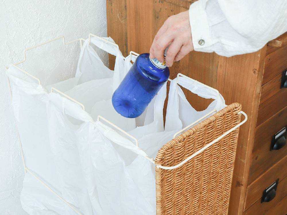 【Creer/クレエ】ユティルナイール キャスター付きダストワゴン