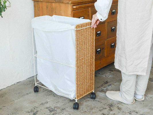 【Creer/クレエ】ユティルナイール キャスター付きダストワゴン