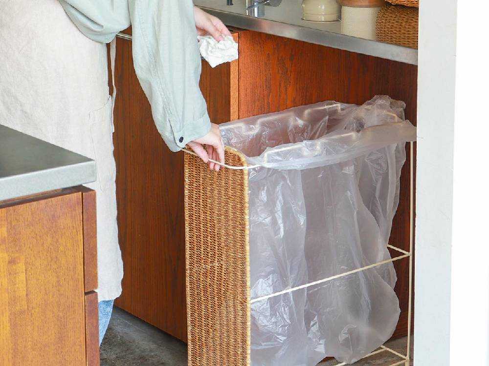 【Creer/クレエ】ユティルナイール キャスター付きダストワゴン