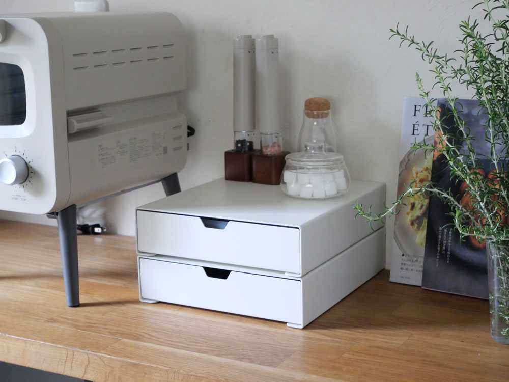 ≪単品≫スチール製キッチン家電下収納ラック