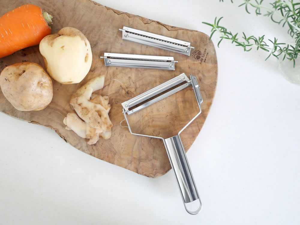 ≪単品・替え刃≫ワンタッチで替え刃交換！1本3役　ニュースピードピーラー