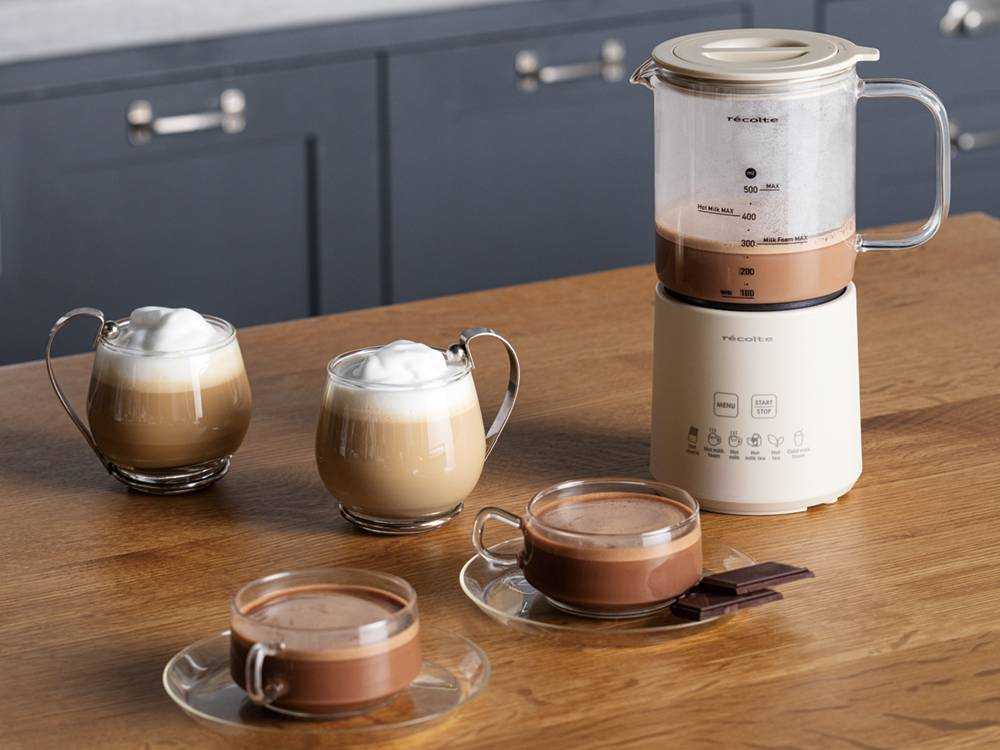 【recolteレコルト】ホットチョコ＆ミルクフォーマー 《シリコンスパチュラ付き - HinataLife特別セット》の仕様シーン17