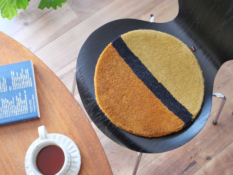 【adepeche/アデペシュ】ウールチェアパット