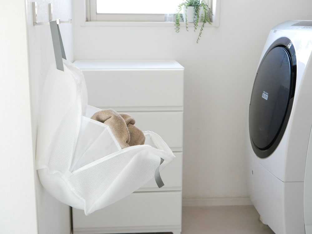 【carewill/ケアウィル】自立する、丸ごと洗えるランドリーバッグ 2個セットの仕様シーン13