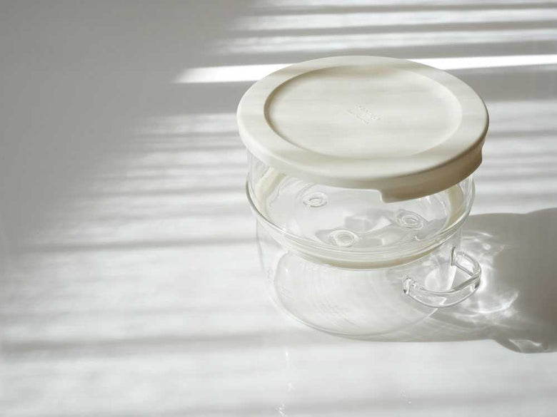 【HARIO/ハリオ】「ガラスのある生活」 ガラスのせいろ蒸し器