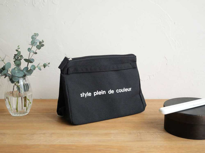 【style plein de couleur/スタイルプレンドゥクルール】スクエアおにぎりポーチ・スクエアポーチ