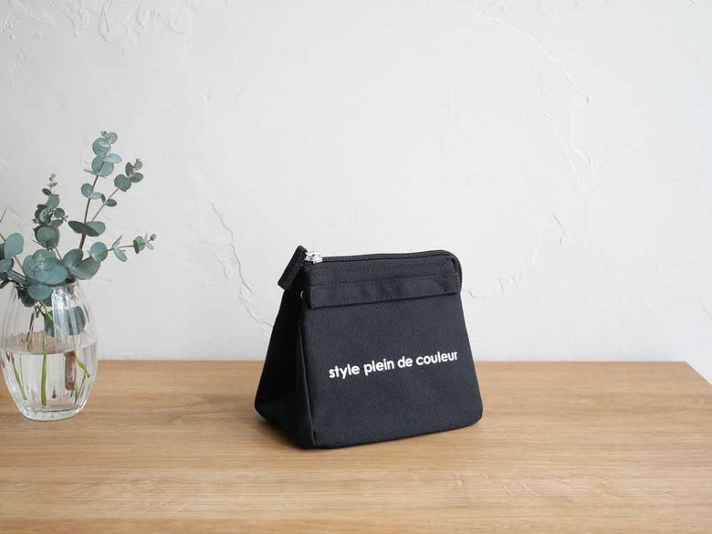 【style plein de couleur/スタイルプレンドゥクルール】スクエアおにぎりポーチ・スクエアポーチ