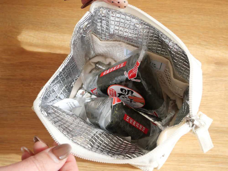 【style plein de couleur/スタイルプレンドゥクルール】スクエアおにぎりポーチ・スクエアポーチ