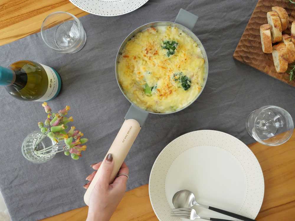 【 FUJITA KINZOKU】 FRYING PAN JIU SOUP