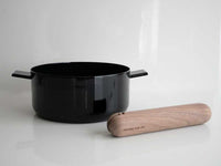 M スープ本体＆ハンドルセット / ブラック/ウォルナット