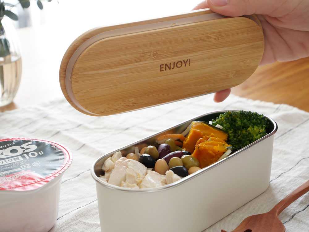 【NONOJI/ののじ】電子レンジ対応 ステンレス ランチボックス