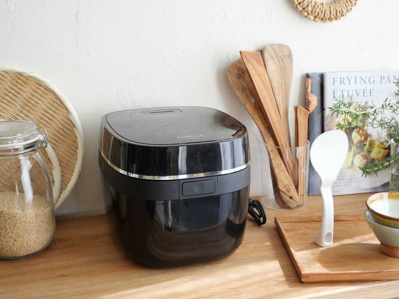 【CORELLE/コレール】ふっ素フリーIH炊飯器
