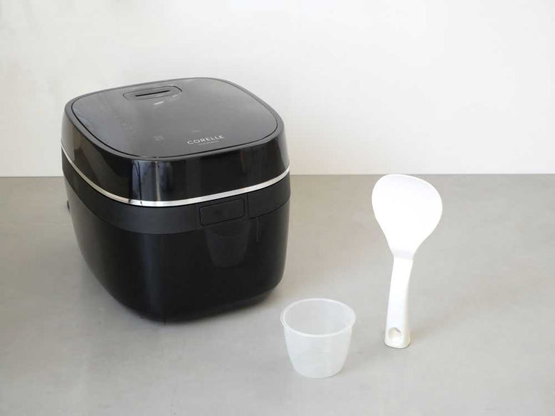 【CORELLE/コレール】ふっ素フリーIH炊飯器