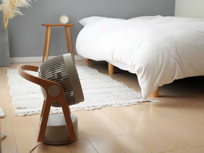 【THREE UP】WOOD STYLE節電センサー付DCサーキュレーター