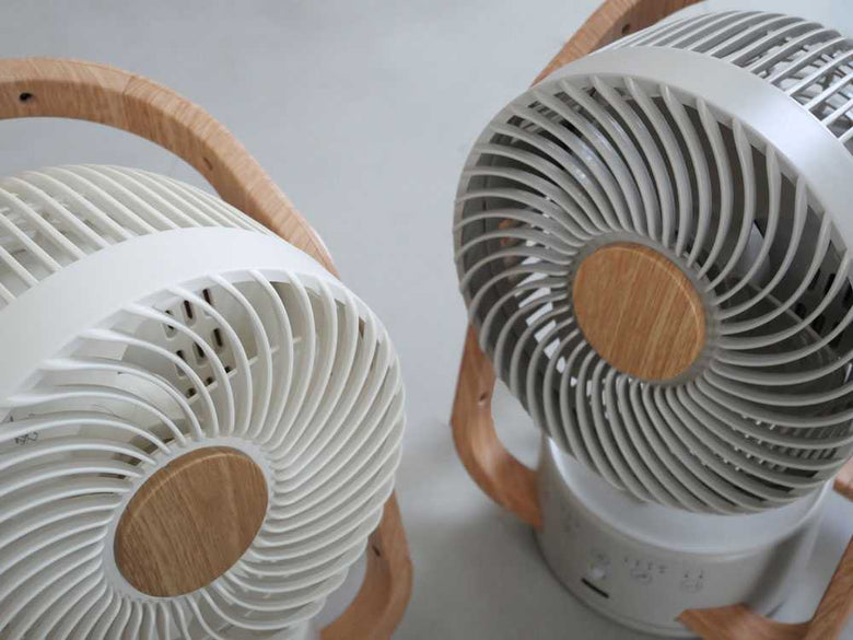 【THREE UP】WOOD STYLE節電センサー付DCサーキュレーター