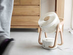 【THREE UP】WOOD STYLE節電センサー付DCサーキュレーター