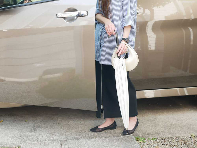 【marna/マーナ】ベルトがない日傘　 Shupatto　リニューアル版