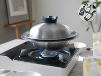 卓上鍋＆蒸し器Hinatalife限定セット /  21cm