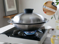 ※予約販売6月上旬入荷予定 卓上鍋＆蒸し器Hinatalife限定セット / 26cm