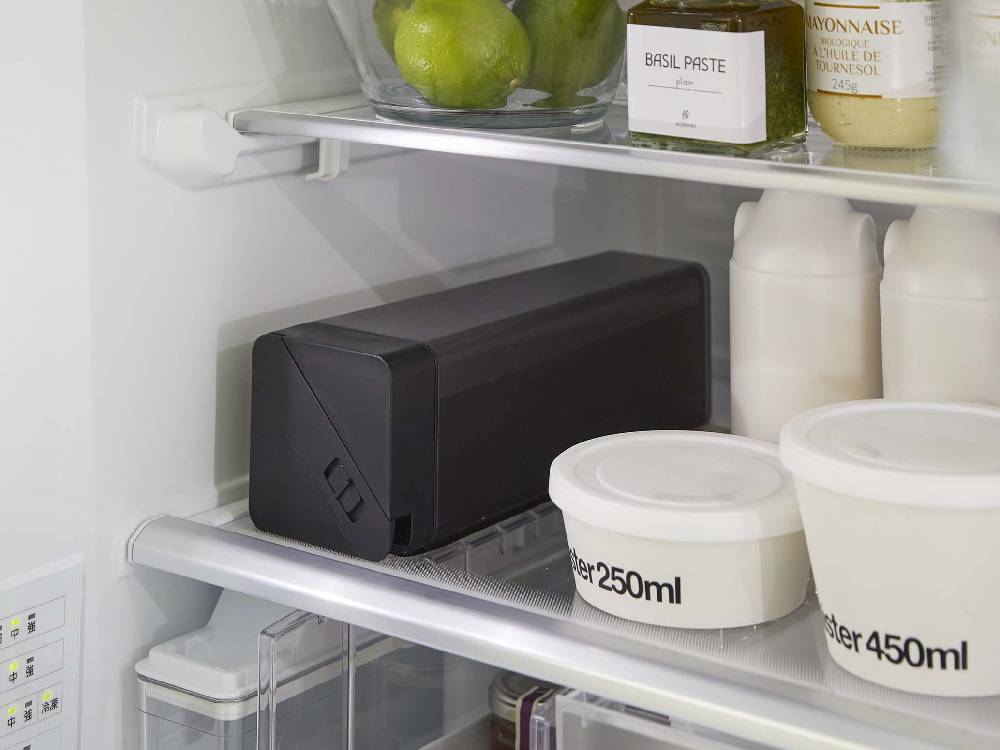 倒して置けるtowerタワー冷水筒 黒色