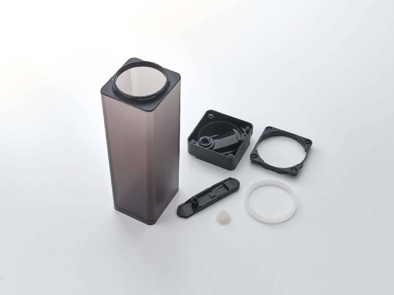 towerタワーの黒い倒して置ける冷水筒