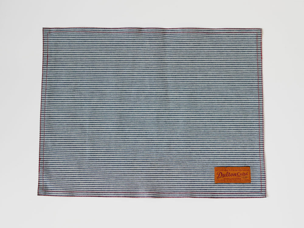 ダルトンのオレンジ色コットンプレイスマット