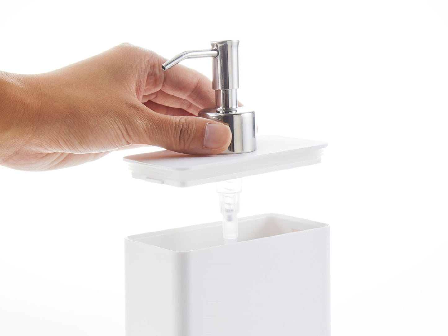 山崎タワー ツーウェイソープディスペンサーの写真