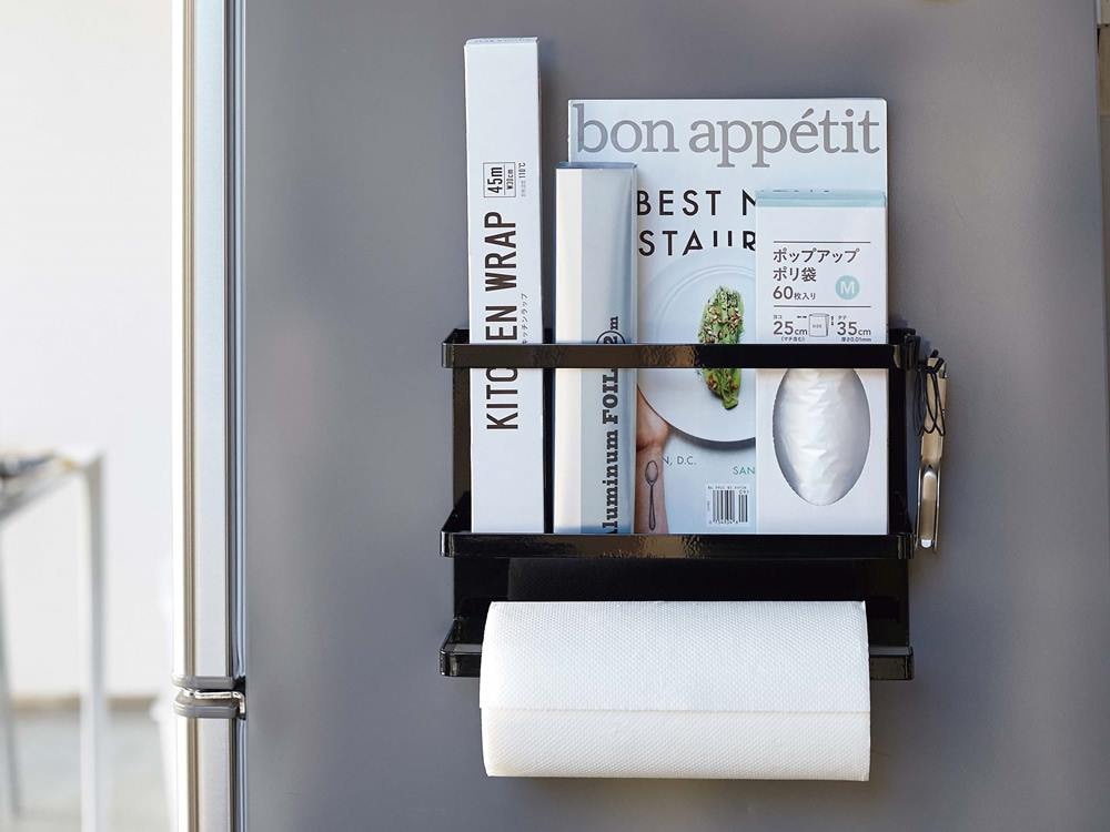 タワー型マグネットキッチンペーパーホルダー