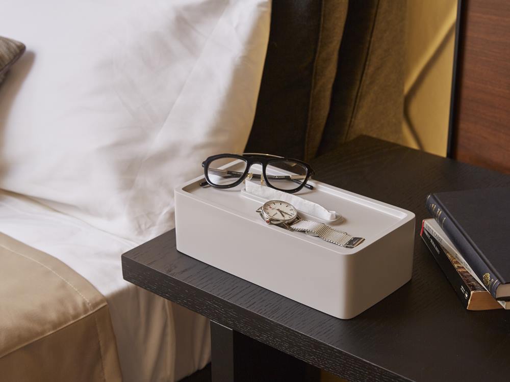 granroof製ポリエステルマット仕上げティッシュケース