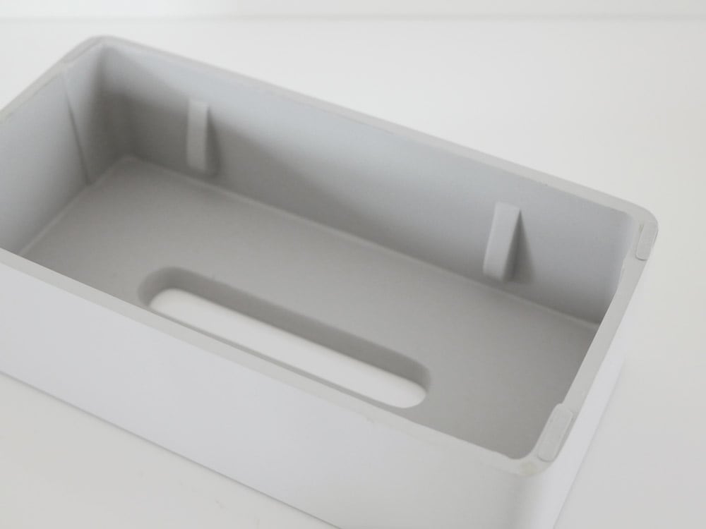 granroofブランドのプラスチックティッシュケース