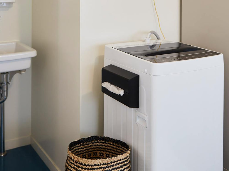 ideacoのWALLブランド、ABS樹脂製ティッシュケース