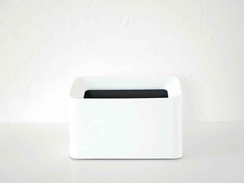 ideacoのTUBELORコットントラッシュ、木目風プラスチック