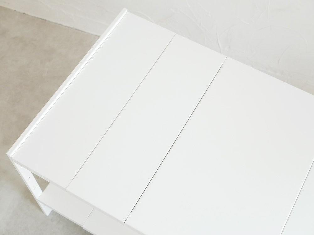 タワー製スチール伸縮シンク下ラック2段