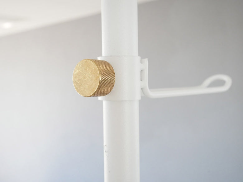 真鍮製の縦取り付け専用フック